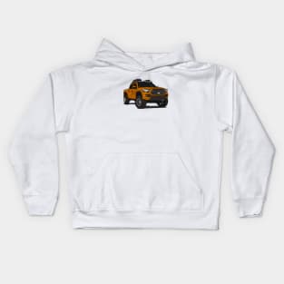 Toyota 4Runner Orange Kids Hoodie